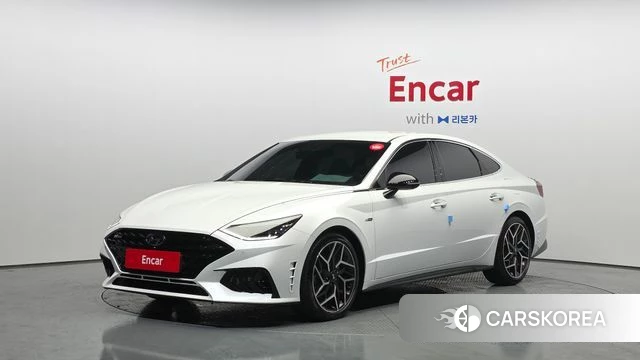 Hyundai Sonata (DN8) 2022 Белый из Кореи
