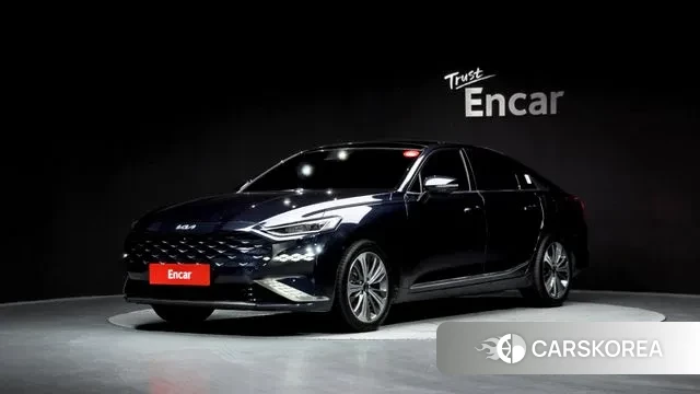 Kia K8 Hybrid 2022 Синий из Кореи