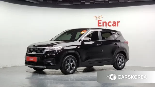 Kia Seltos 2020 Черный из Кореи