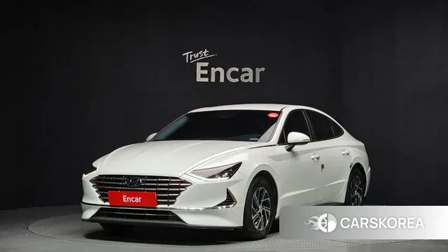 Hyundai Sonata Hybrid (DN8) 2021 Белый из Кореи