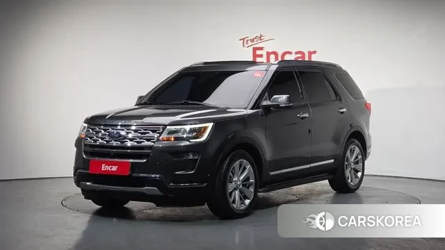 Ford Explorer 2019 Серый из Кореи