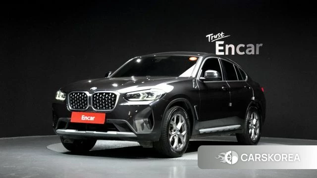 BMW X4 (G02) 2022 Серый из Кореи