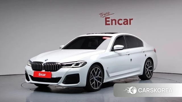 BMW 5 Series (G30) 2023 Белый из Кореи