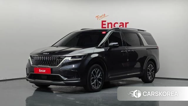 Kia Carnival 4th generation 2023 Серый из Кореи