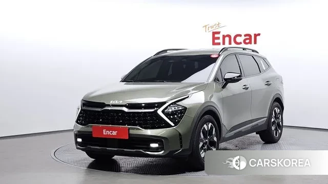 Kia Sportage 5th Generation 2024 Зеленый из Кореи