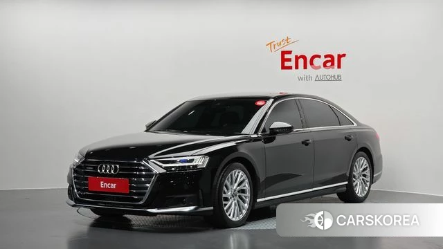 Audi A8 (D5) 2021 Черный из Кореи