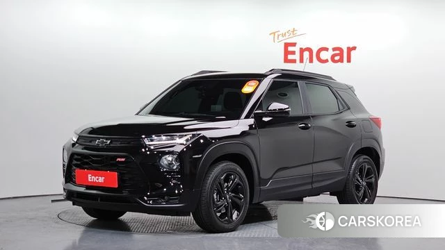 Chevrolet (GM Daewoo) Trailblazer 2021 Черный из Кореи