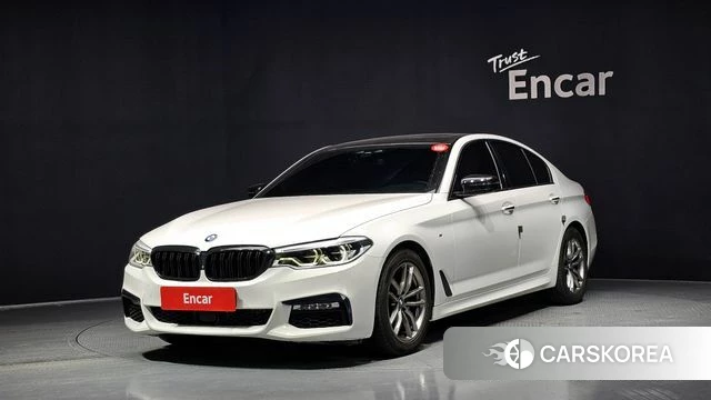 BMW 5 Series (G30) 2018 Белый из Кореи