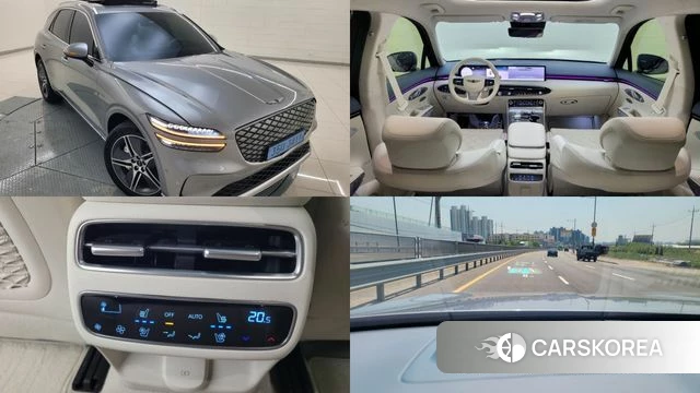 Genesis Electrified GV70 2025 Серебристо-серый из Кореи
