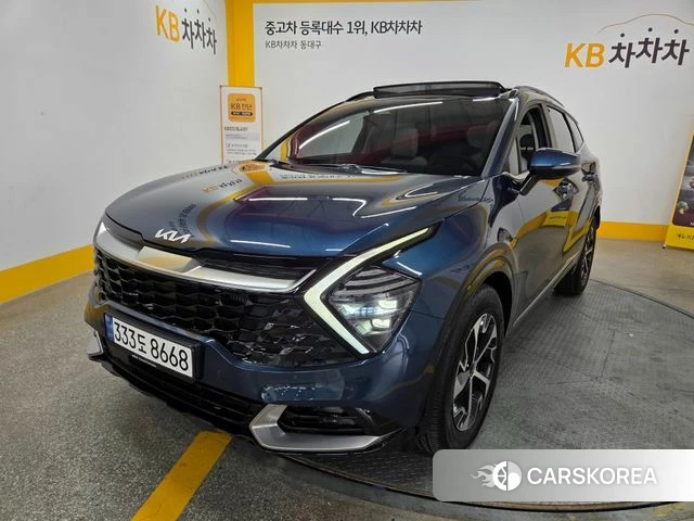 Kia Sportage 5th Generation Hybrid 2024 Синий из Кореи