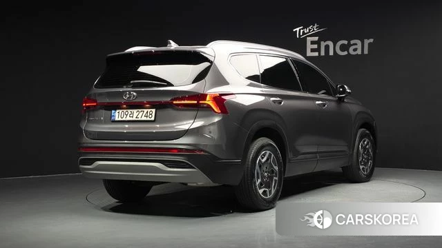 Hyundai The New Santa Fe 2023 Серый из Кореи