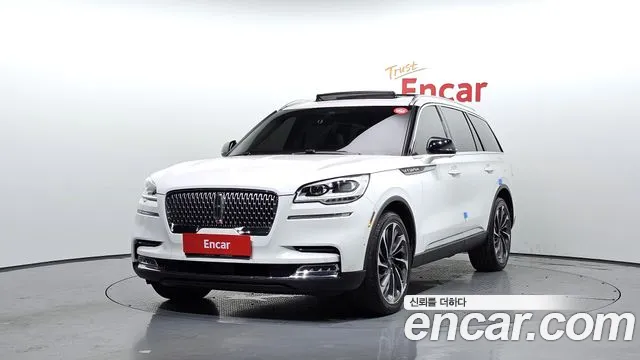 Lincoln Aviator 2nd generation 2020 Белый из Кореи