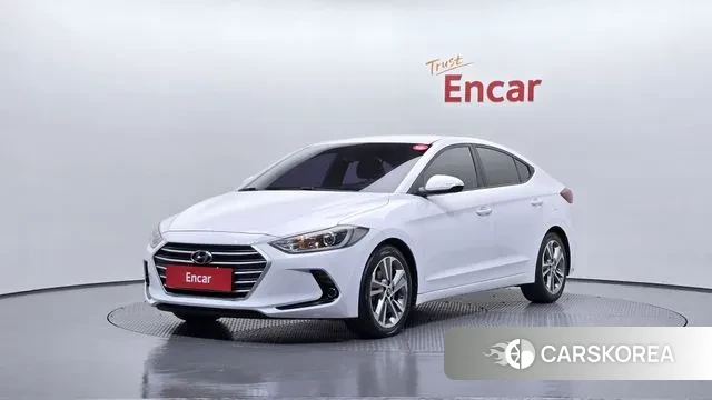 Hyundai Avante AD 2018 Белый из Кореи