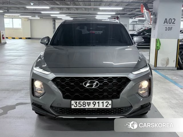Hyundai Santa Fe TM 2019 Серый из Кореи