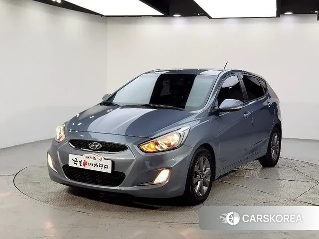 Hyundai Accent (New type) 2018 Небесно-голубой из Кореи