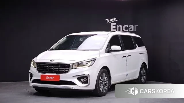 Kia The New Carnival 2018 Белый из Кореи