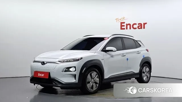 Hyundai Kona Electric 2020 Белый из Кореи