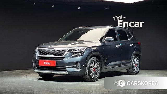 Kia Seltos 2019 Серый из Кореи