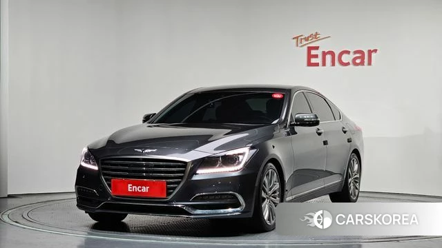 Genesis G80 2018 Черный из Кореи