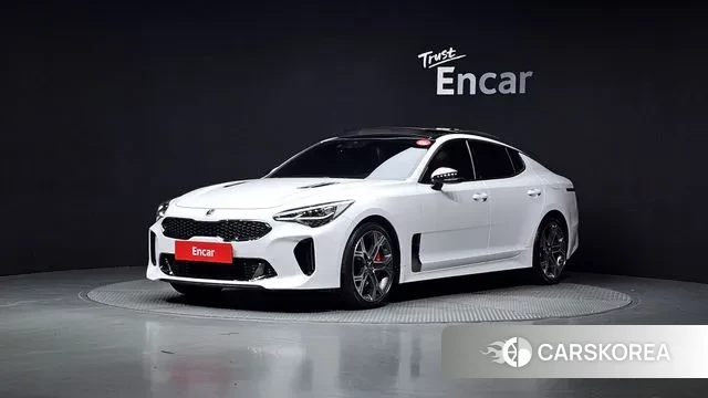 Kia Stinger 2019 Белый из Кореи