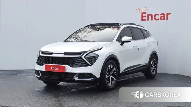 Kia Sportage 5th Generation Hybrid 2021 Белый из Кореи
