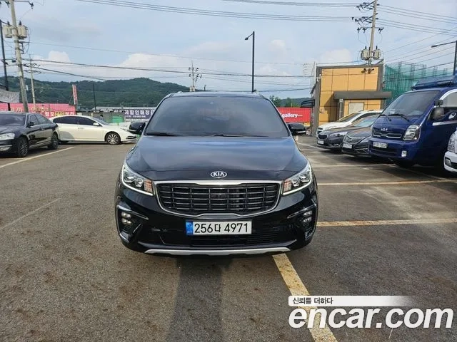 Kia The New Carnival 2020 Черный из Кореи