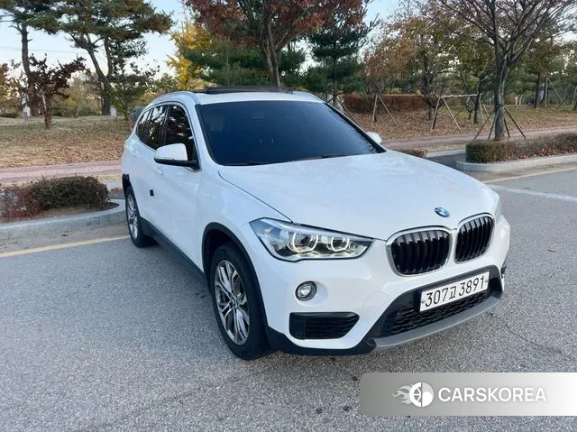BMW X1 (F48) 2018 Белый из Кореи