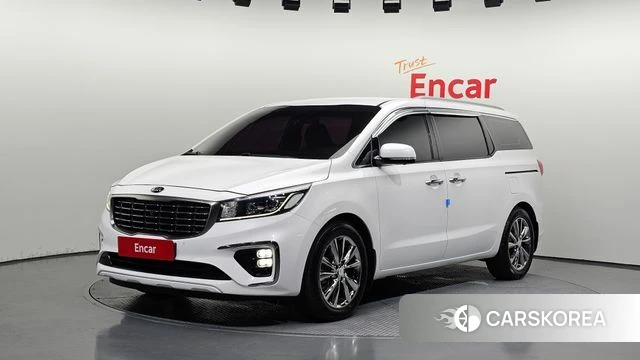 Kia The New Carnival 2018 Белый из Кореи