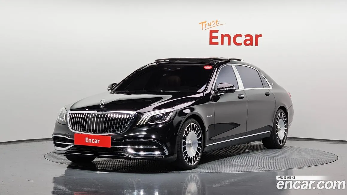 Mercedes-Benz S-Class W222 2020 Черный из Кореи