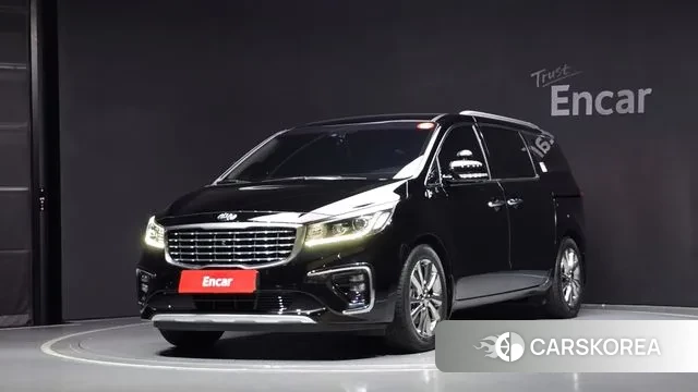Kia The New Carnival 2020 Черный из Кореи