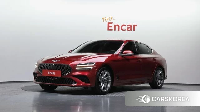Genesis The New G70 2022 Красный из Кореи