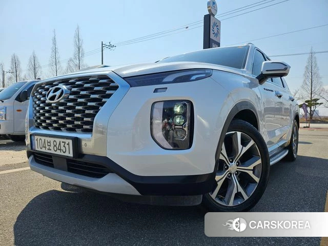 Hyundai Palisade 2021 Белый из Кореи