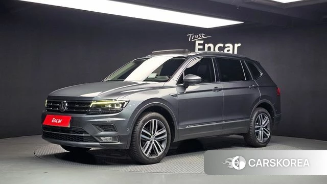 Volkswagen Tiguan Allspace 2020 Серый из Кореи