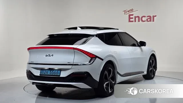 Kia EV6 2022 Белый из Кореи