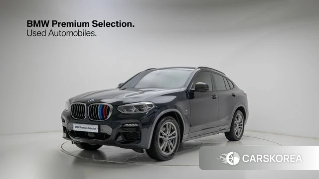 BMW X4 (G02) 2021 Черный из Кореи
