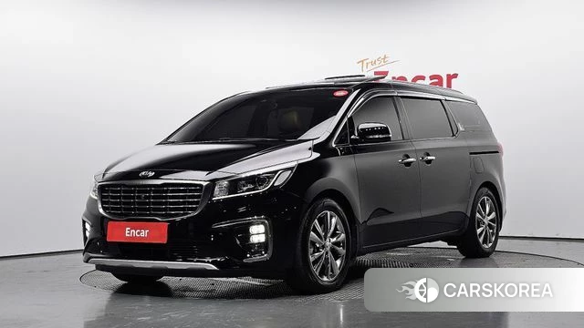 Kia The New Carnival 2018 Черный из Кореи