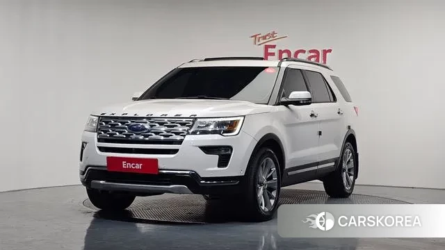 Ford Explorer 2018 Белый из Кореи