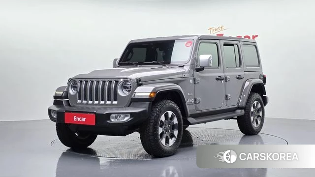Jeep Wrangler (JL) 2022 Серебристо-серый из Кореи