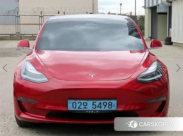 Tesla Model 3 2020 Красный из Кореи