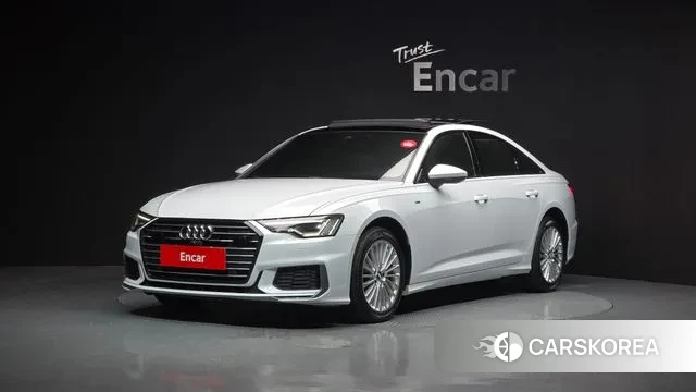 Audi A6 (C8) 2021 Белый из Кореи