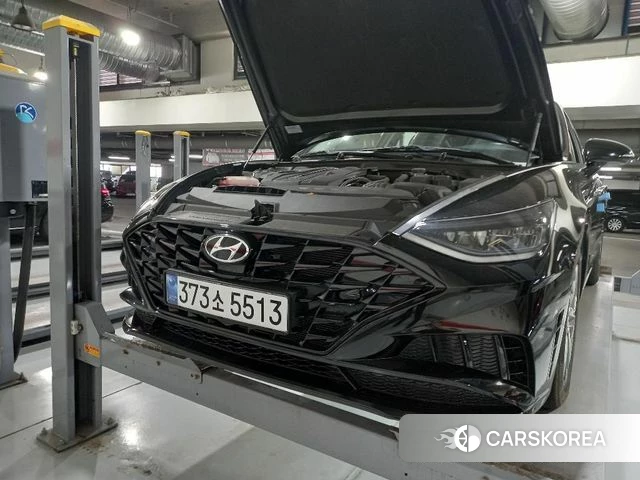 Hyundai Sonata (DN8) 2022 Черный из Кореи