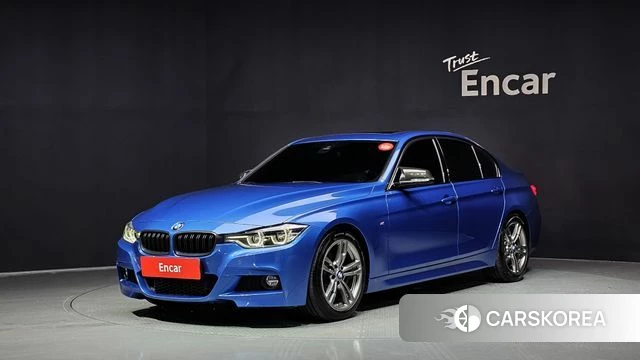BMW 3 Series (F30) 2018 Синий из Кореи
