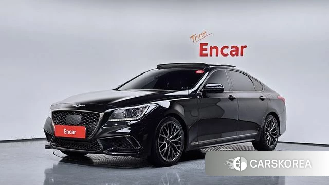 Genesis G80 2018 Черный из Кореи