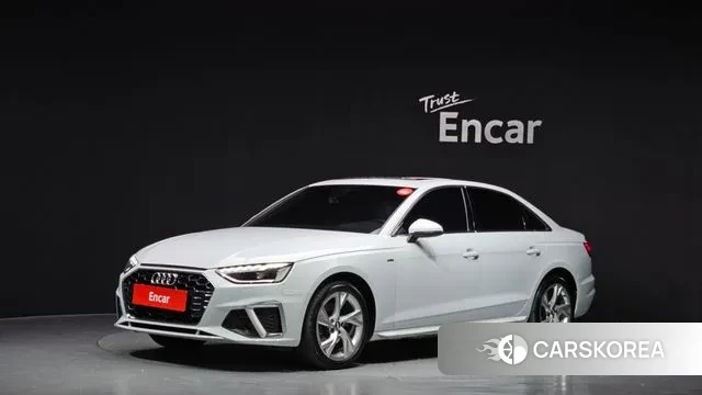 Audi A4 (B9) 2020 Белый из Кореи