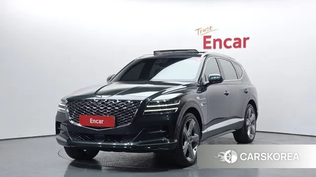 Genesis GV80 2021 Темно-зеленый из Кореи