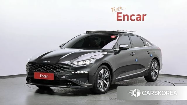 Kia K8 Hybrid 2021 Серый из Кореи