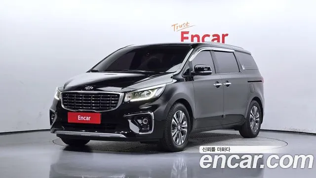 Kia The New Carnival 2019 Черный из Кореи