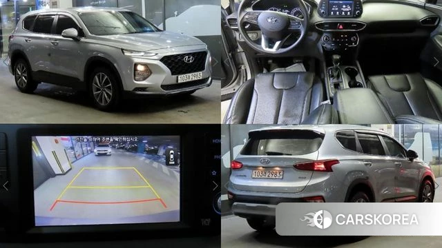 Hyundai Santa Fe TM 2018 Серебряный из Кореи