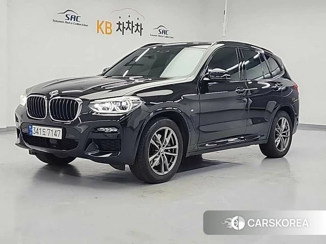 BMW X3 (G01) 2020 Черный из Кореи