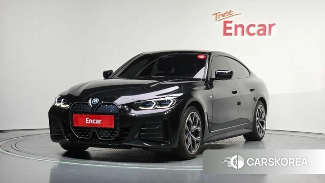 BMW i4 2023 Черный из Кореи